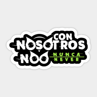 OiO Never Sticker